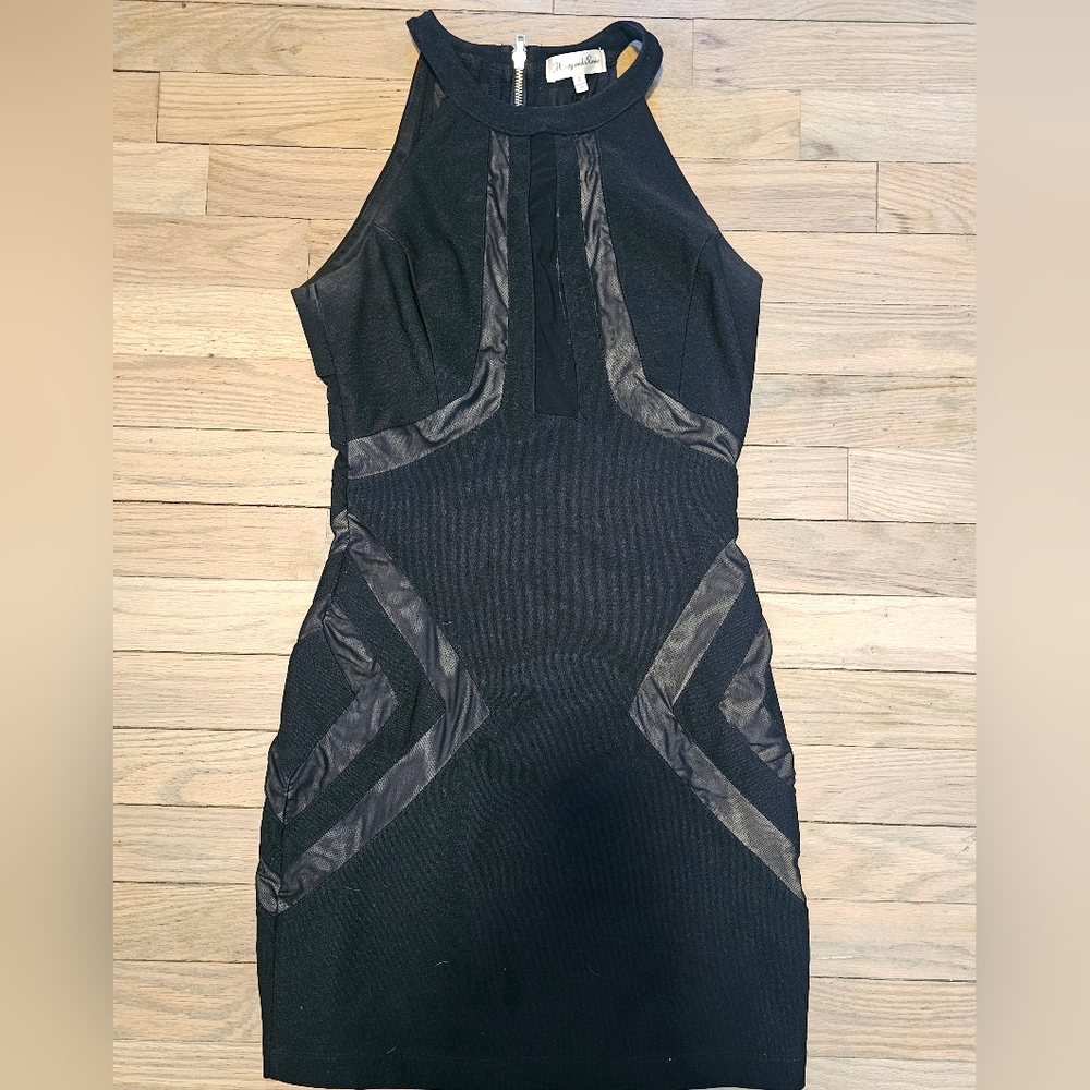 Honey & Rosie Black Bodycon Dress